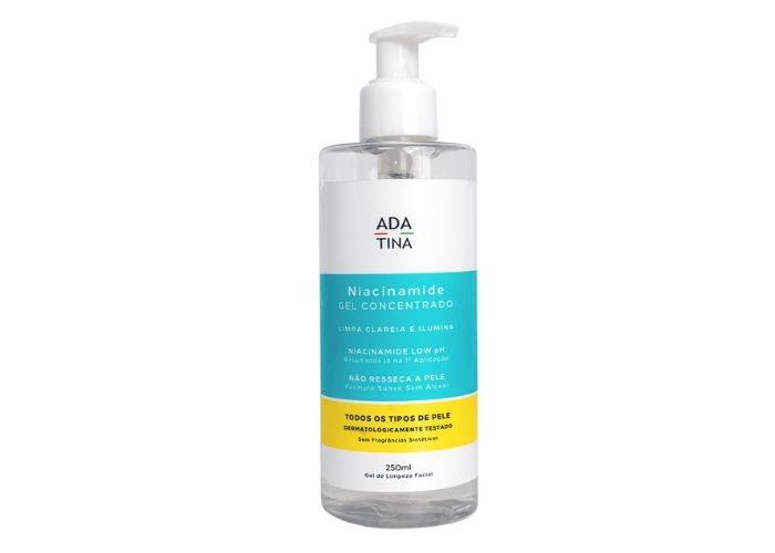 Sabonete Facial Clareador Niacinamide Gel Concentrado 250ml Ada Tina