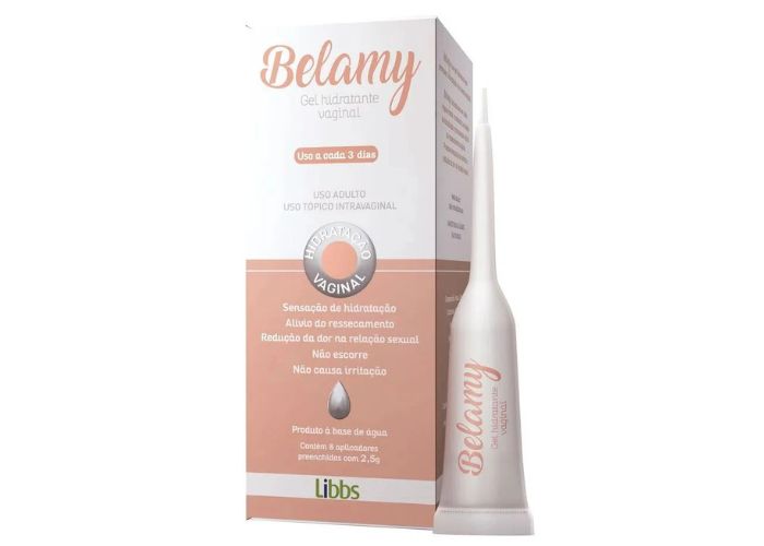 Libbs Belamy Gel Hidratante Vaginal 8 x 2,5g